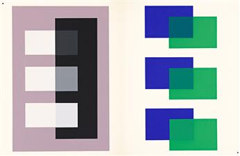 JOSEF ALBERS (1888 - 1976) Interaction of Color.